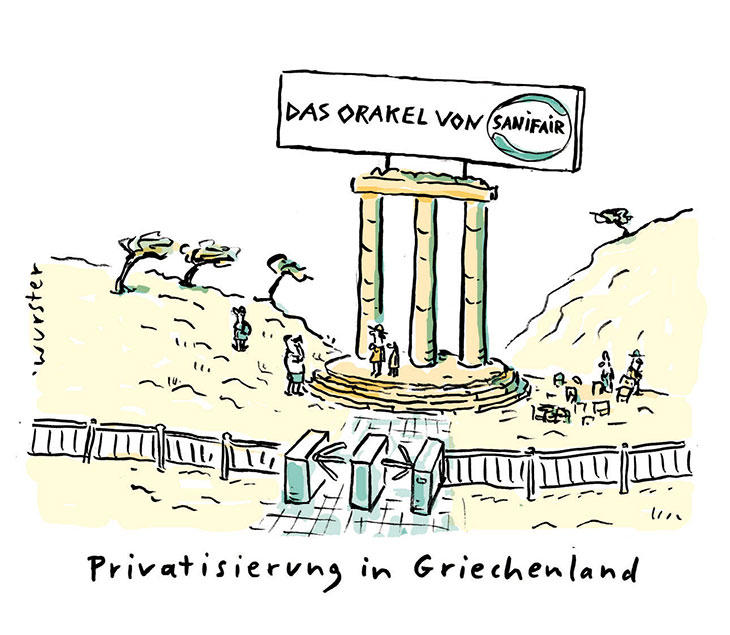 Privatisierung in Griechenland